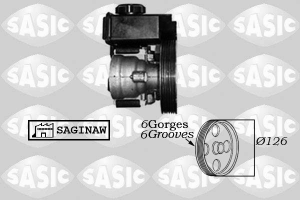 Hydraulikpumpe, Lenkung SASIC 7070009