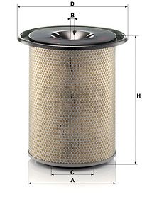 Luftfilter MANN-FILTER C301184