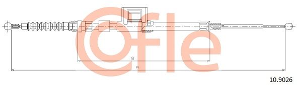 Seilzug, Feststellbremse COFLE 10.9026