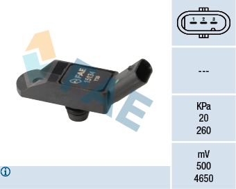 Sensor, Saugrohrdruck FAE 15134