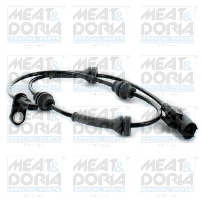 Sensor, Raddrehzahl MEAT & DORIA 90615