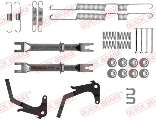 Zubehörsatz, Bremsbacken QUICK BRAKE 105-0074S