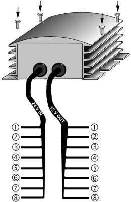 Spannungswandler HELLA 5ds 008 125-011