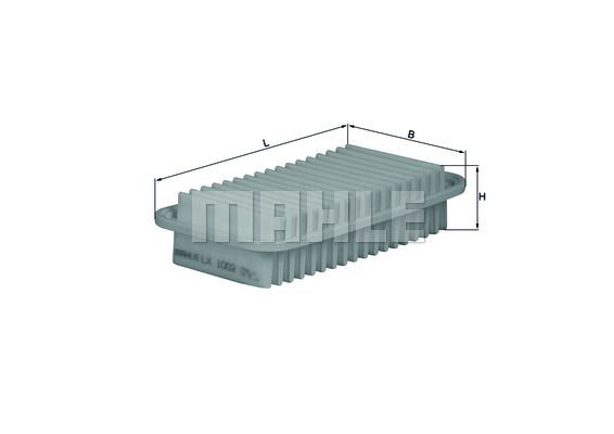 Luftfilter KNECHT LX 1002