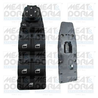 Schalter, Fensterheber MEAT & DORIA 26010