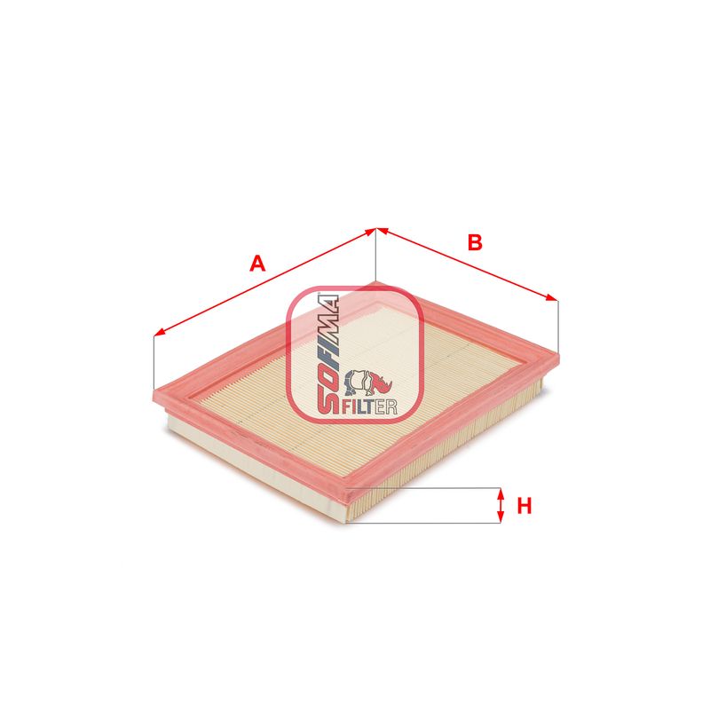 Luftfilter SOFIMA S 0802 A
