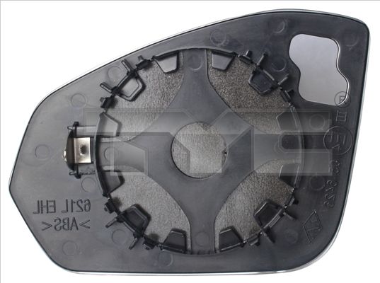 Spiegelglas, Außenspiegel TYC 332-0107-1