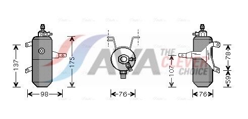 Trockner, Klimaanlage AVA QUALITY COOLING FDD332