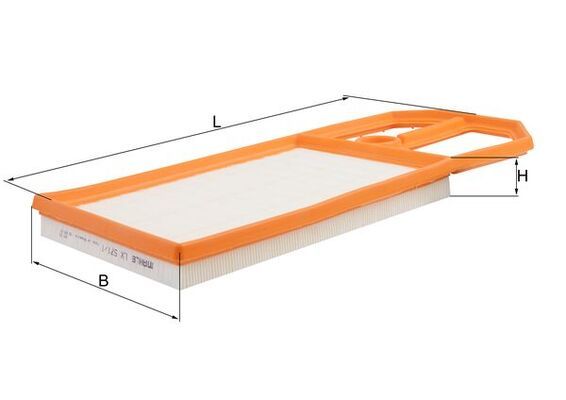 Luftfilter MAHLE LX571/1