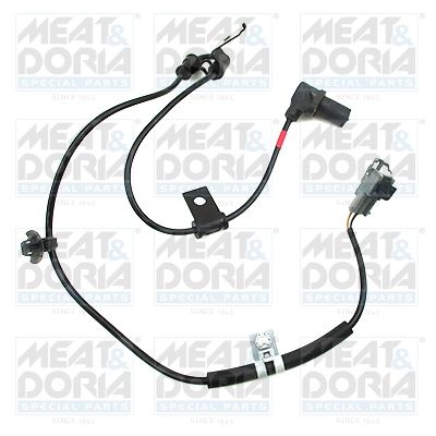 Sensor, Raddrehzahl MEAT & DORIA 90862