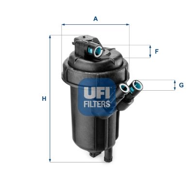 Kraftstofffilter UFI 55.114.01