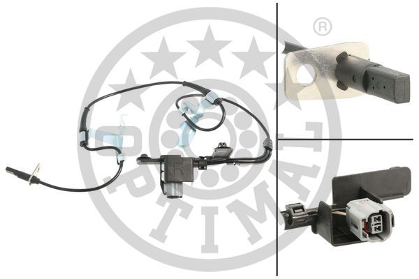 Sensor, Raddrehzahl OPTIMAL 06-S758