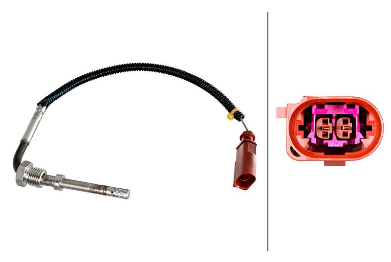 Sensor Abgastemperatur HELLA 6PT 358 226-261