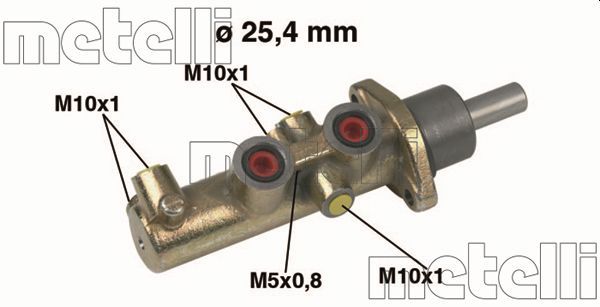 Hauptbremszylinder METELLI 05-0446