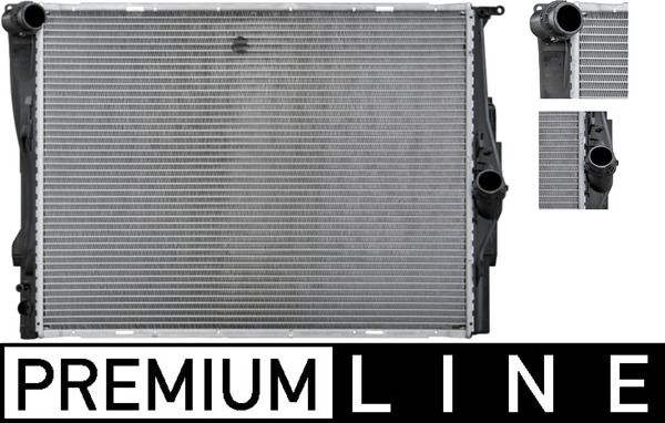 Kühler, Motorkühlung MAHLE CR1087000P