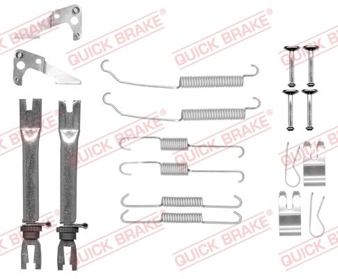 Zubehörsatz, Bremsbacken QUICK BRAKE 105-0882S