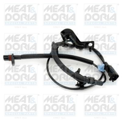 Sensor, Raddrehzahl MEAT & DORIA 90618