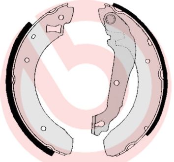 Bremsbackensatz BREMBO S 24 509