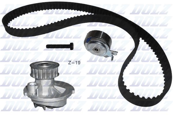 Wasserpumpe + Zahnriemensatz DOLZ KD025