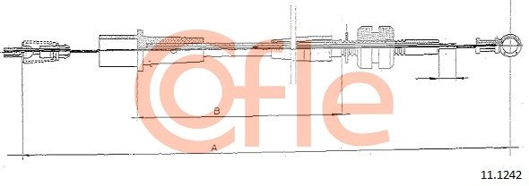 Gaszug COFLE 11.1242