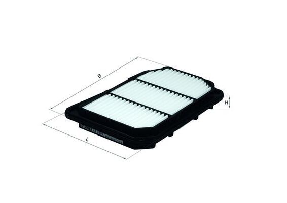 Luftfilter MAHLE LX2686