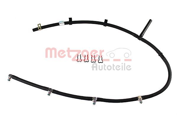 Schlauch, Leckkraftstoff METZGER 0840149