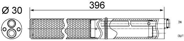 Trockner, Klimaanlage MAHLE AD244001S