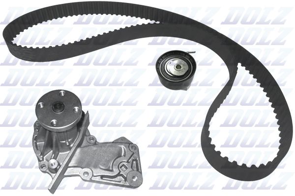 Wasserpumpe + Zahnriemensatz DOLZ KD070