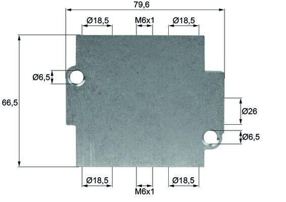 Thermostat Ölkühlung MAHLE TO 15 80