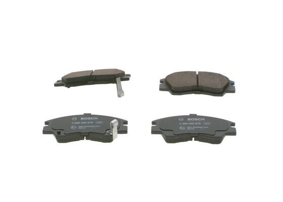 Bremsbelagsatz, Scheibenbremse BOSCH 0 986 460 978