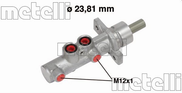 Hauptbremszylinder METELLI 05-0738