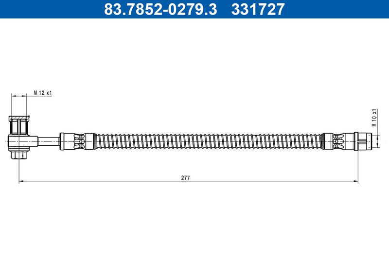 Bremsschlauch Ate 83.7852-0279.3