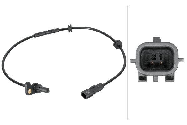 Raddrehzahlsensor ABS-Sensor HELLA 6PU 012 806-881