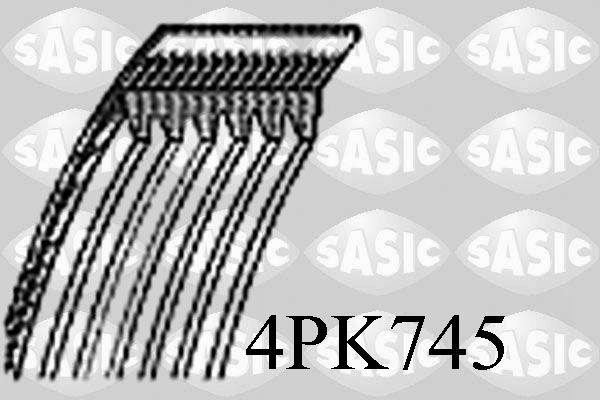 Keilrippenriemen SASIC 4PK745