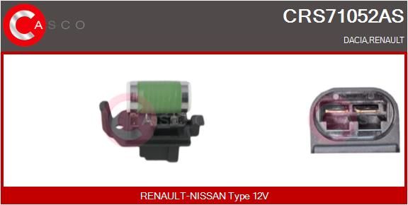 Vorwiderstand Elektromotor-Kühlerlüfter Casco CRS71052AS