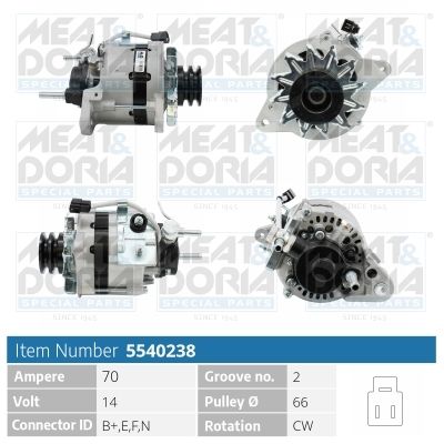 Generator MEAT & DORIA 5540238