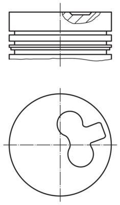 Kolben MAHLE 011 29 00