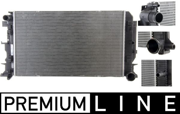 Kühler, Motorkühlung MAHLE CR1719000P