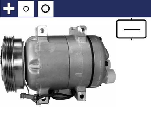 Kompressor, Klimaanlage MAHLE acp 53 000s