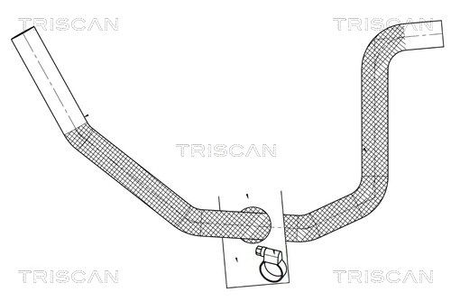 Hydraulikschlauch Lenkung TRISCAN 8516 11006