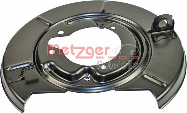 Spritzblech, Bremsscheibe METZGER 6115062