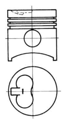 Kolben KOLBENSCHMIDT 93844700