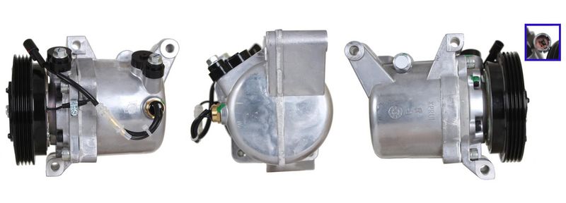 Kompressor, Klimaanlage ELSTOCK 51-1283