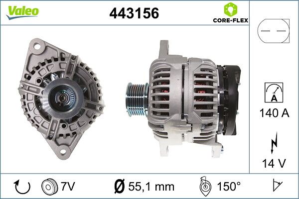 Generator VALEO 443156