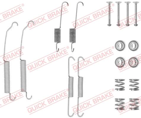 Zubehörsatz, Bremsbacken QUICK BRAKE 105-0701