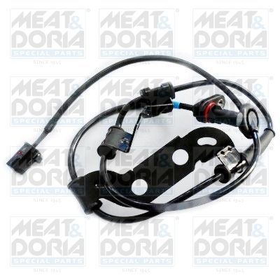 Sensor, Raddrehzahl MEAT & DORIA 90684