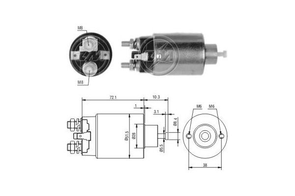 Magnetschalter, Starter ERA ZM697