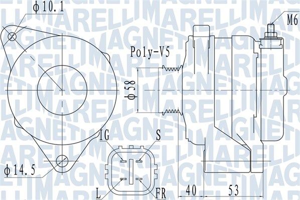 Generator MAGNETI MARELLI 063731950010
