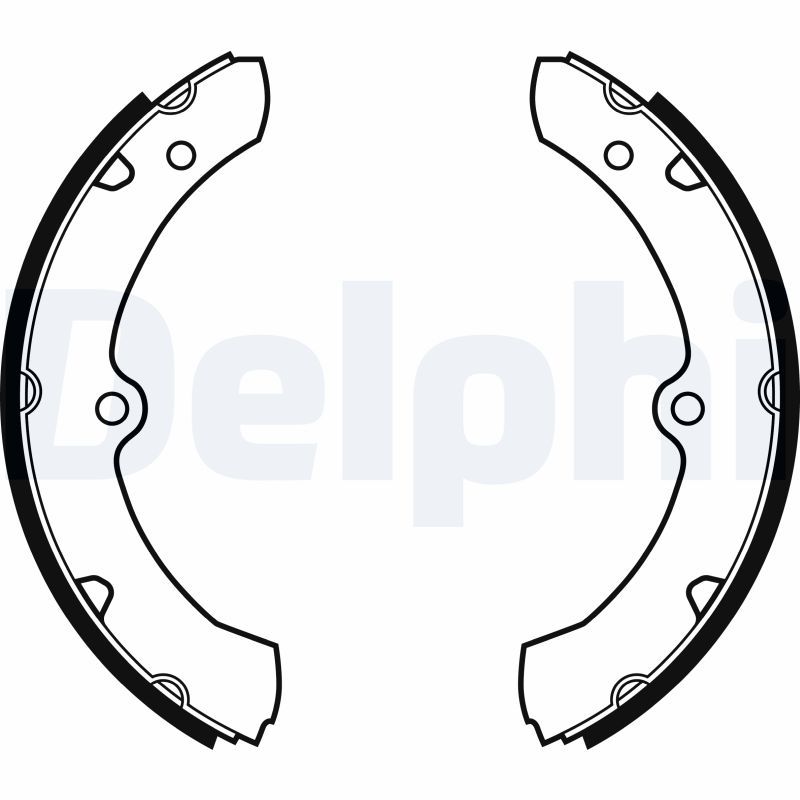 Bremsbackensatz DELPHI LS2146