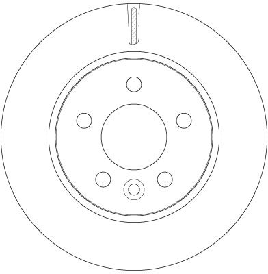 Bromsskiva TRW DF6482